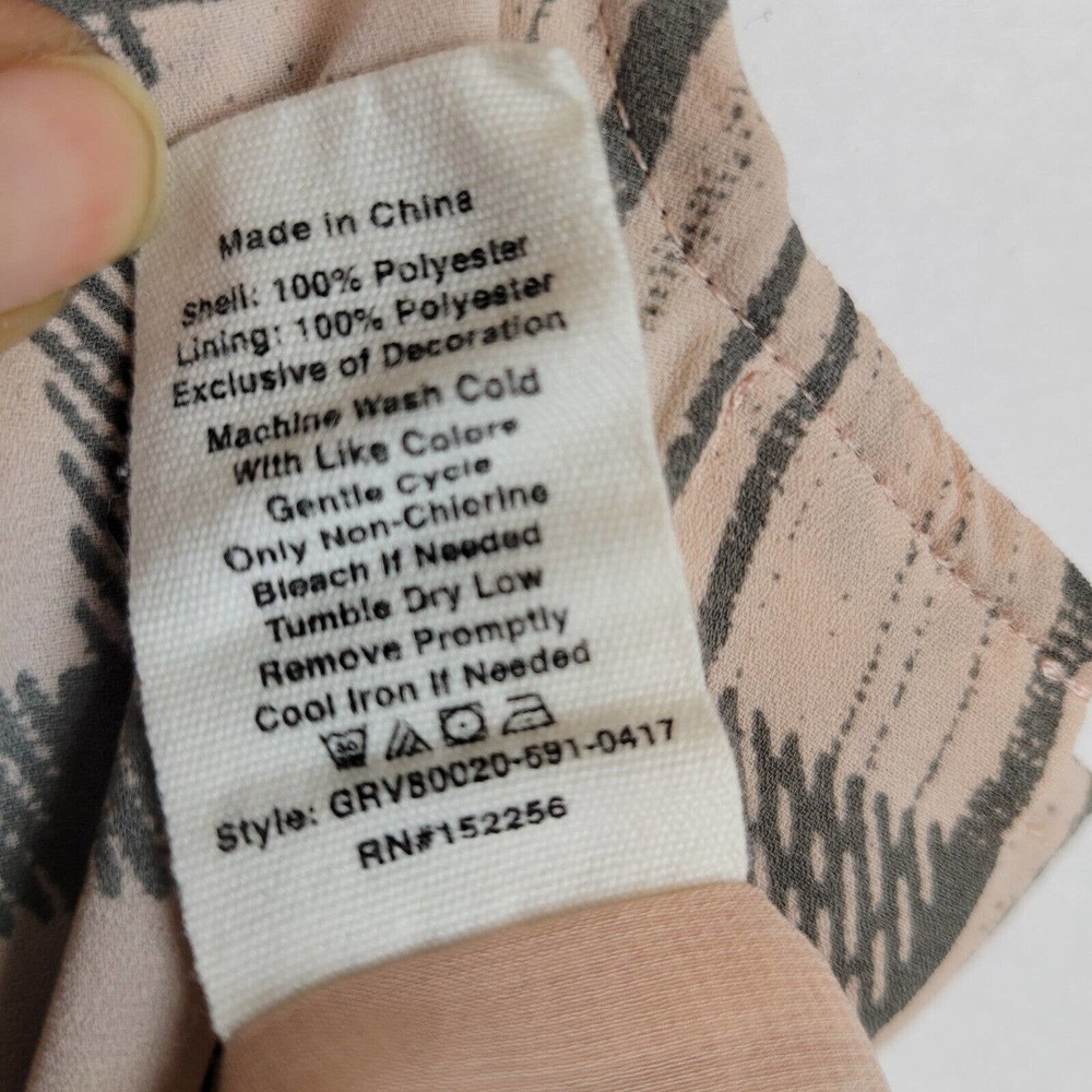 Avec Les Filles Womens Spaghetti Strap Shorts Romper Size XS Pink Gray - Picture 3 of 9